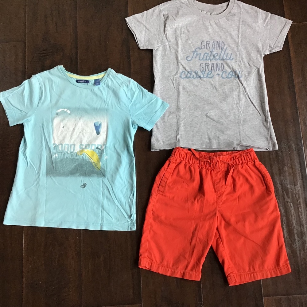 Petit Bateau Boy  Bundle - 8 yo - French Boutique